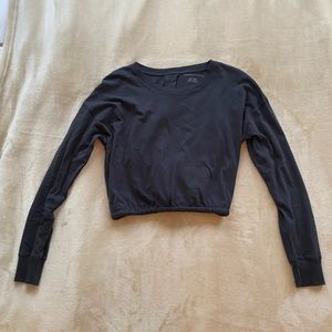 American Eagle Cropped Open Back Sweater